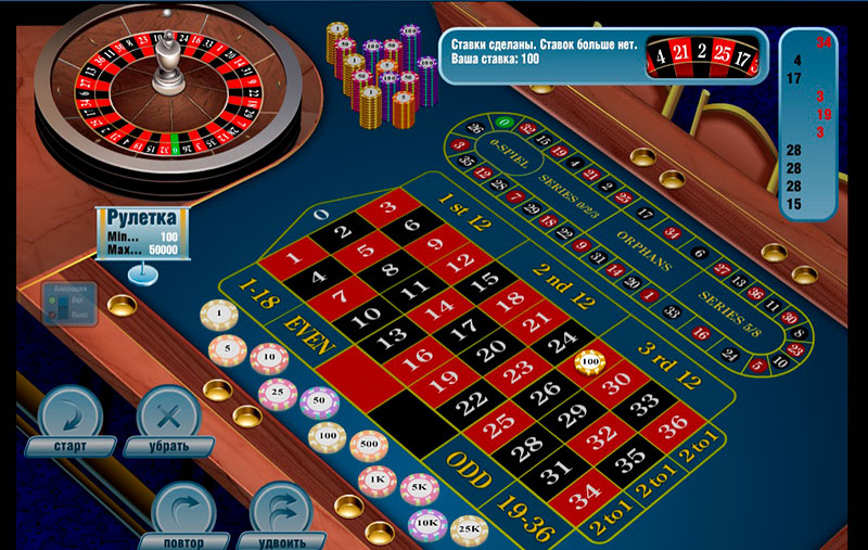 Метод игры в онлайн рулетку риво казино
